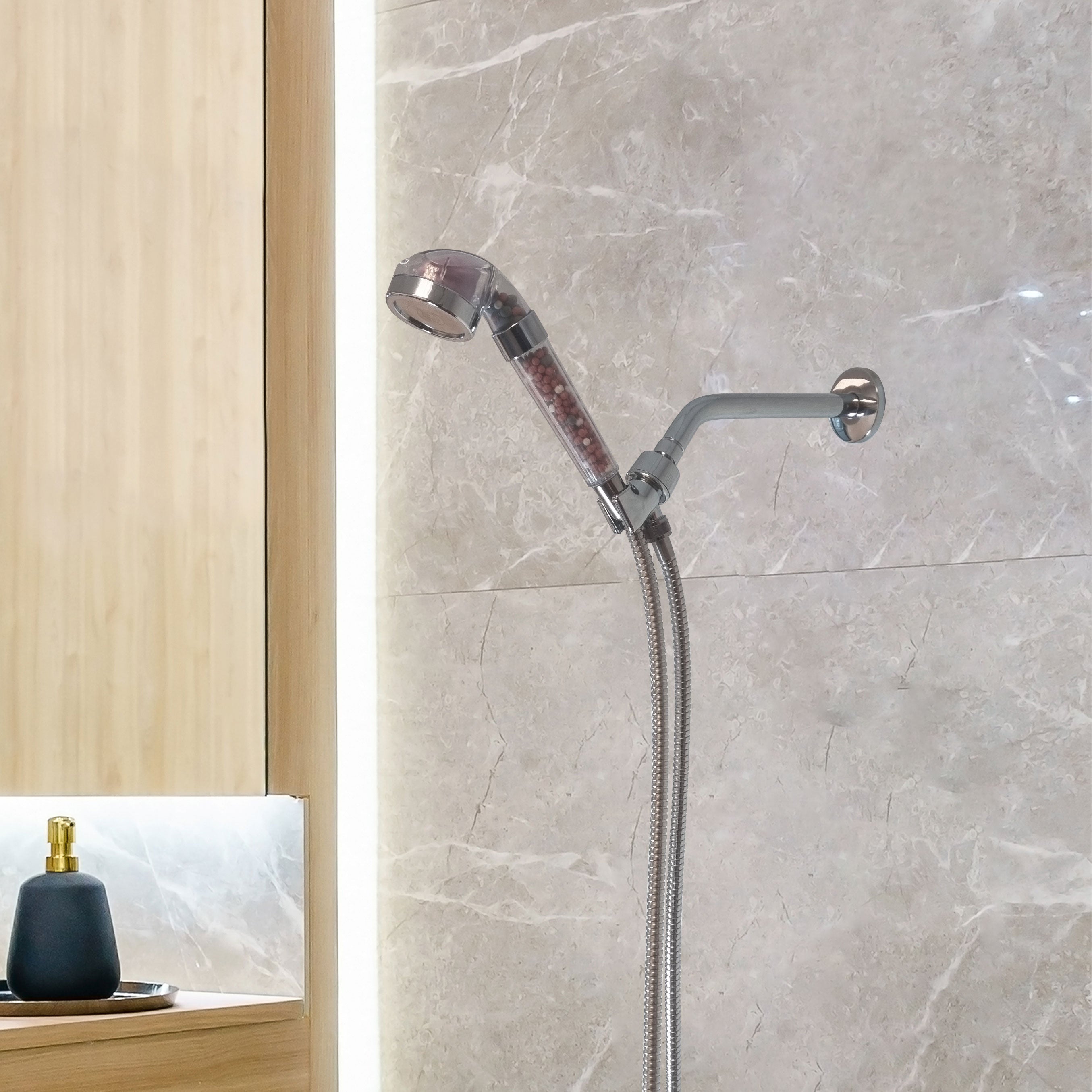 LED Ionic رأس دش الأساسيات طقم