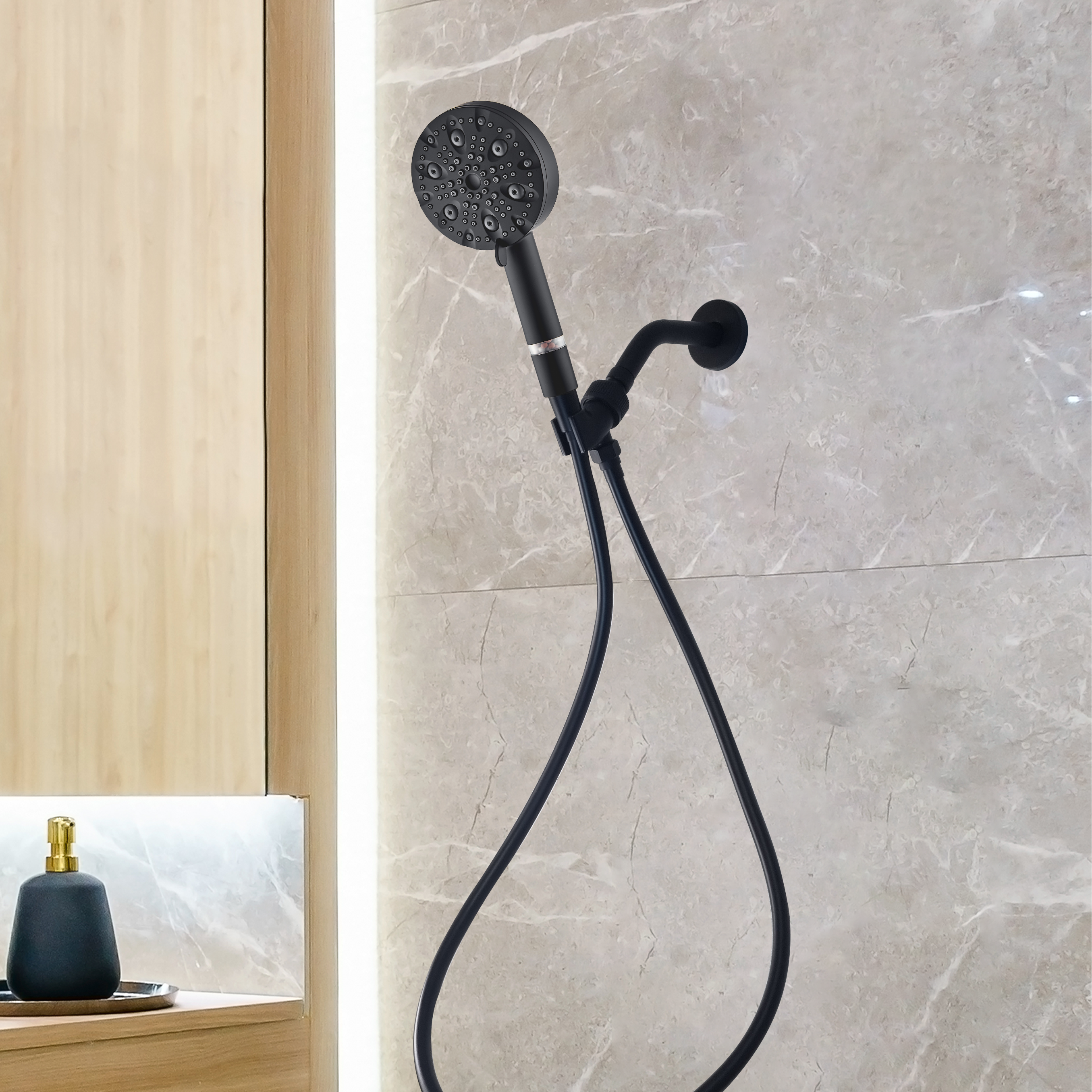 رأس دش MineralStream Luxe ذو 9 أوضاع عالي الضغط (مصفى)