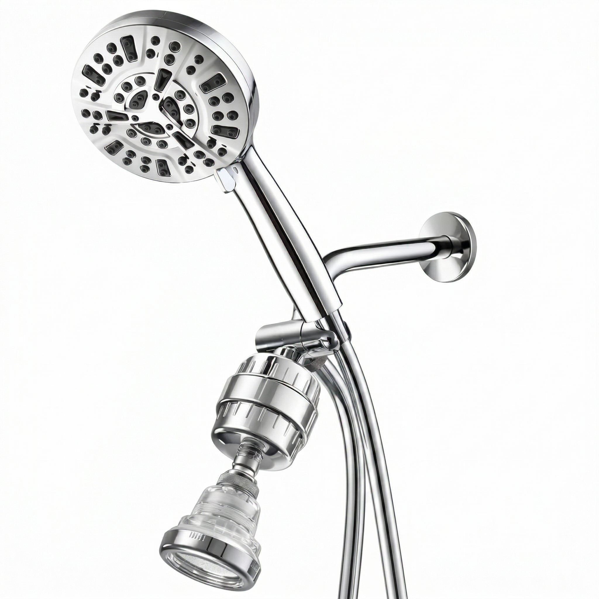 رأس دش MineralStream Luxe ذو 10 أوضاع بالضغط العالي (مصفى)