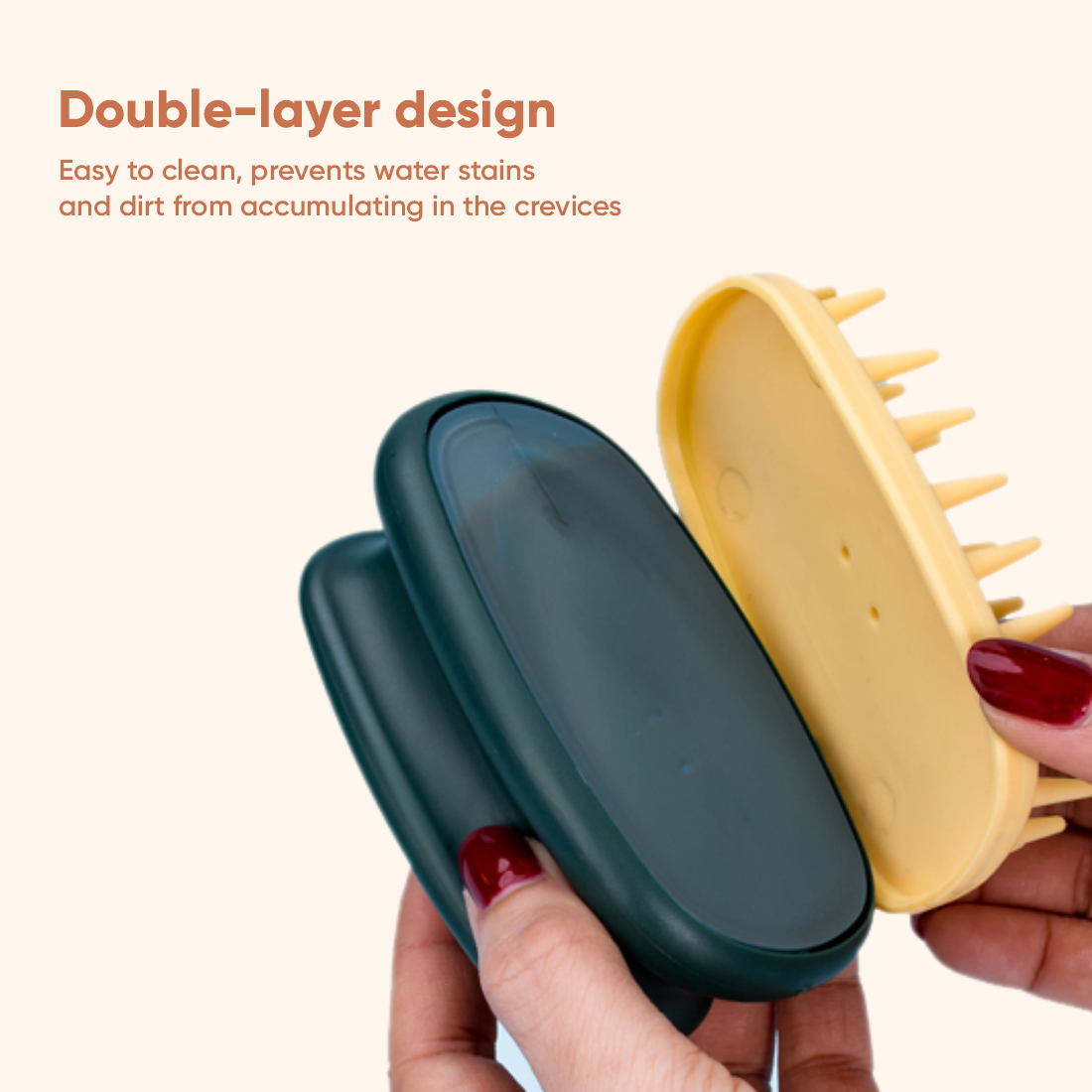 تدليك فروة الرأس بالاستحمام