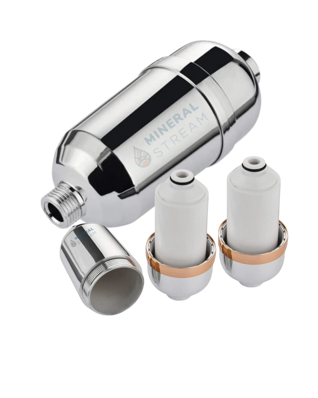 فلتر استحمام متطور للمياه العسرة