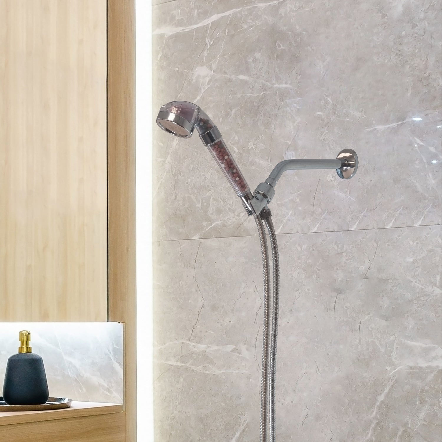 LED Ionic رأس دش الأساسيات طقم