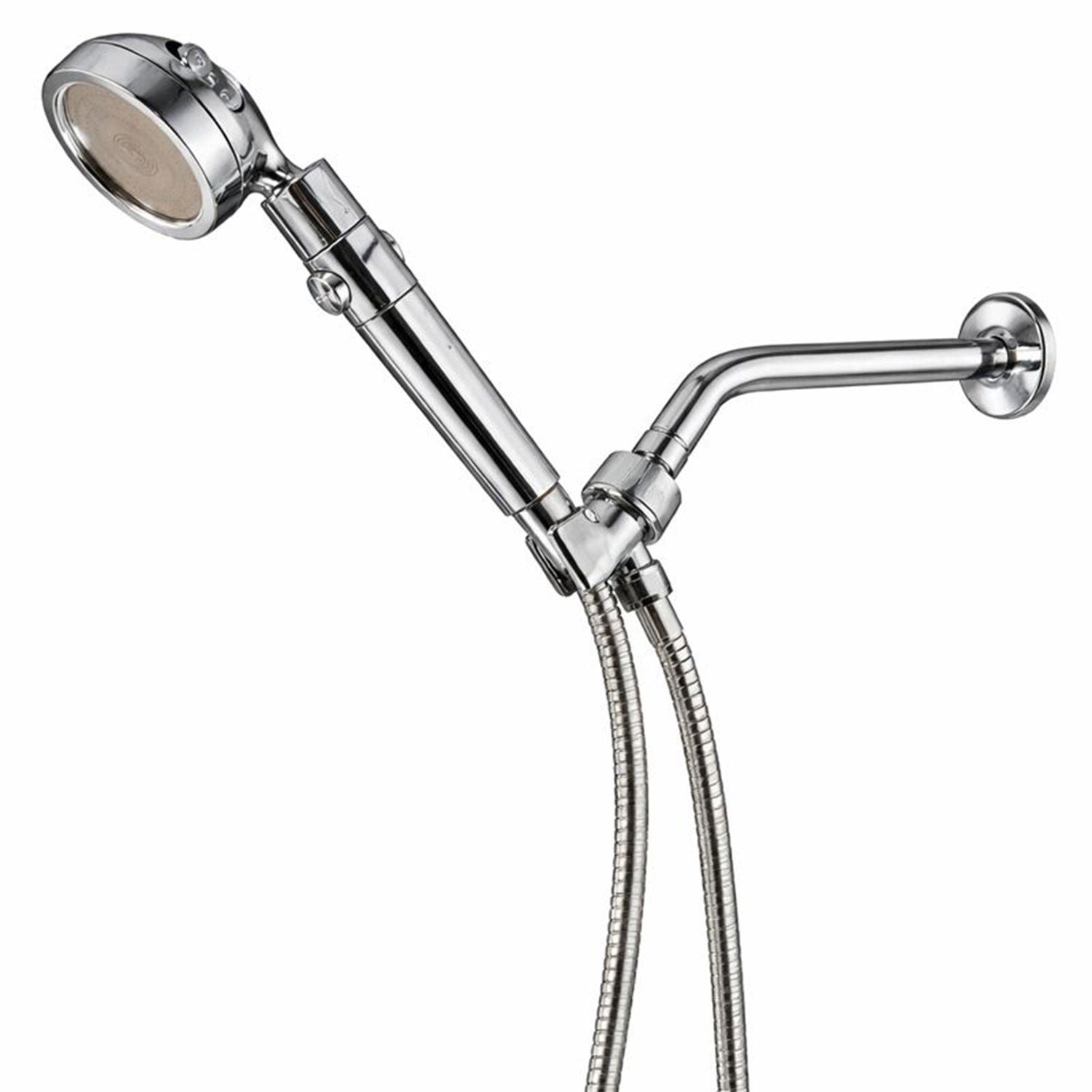 مجموعة أساسيات الدش لرأس الدش الثنائي من مينيرال ستريم