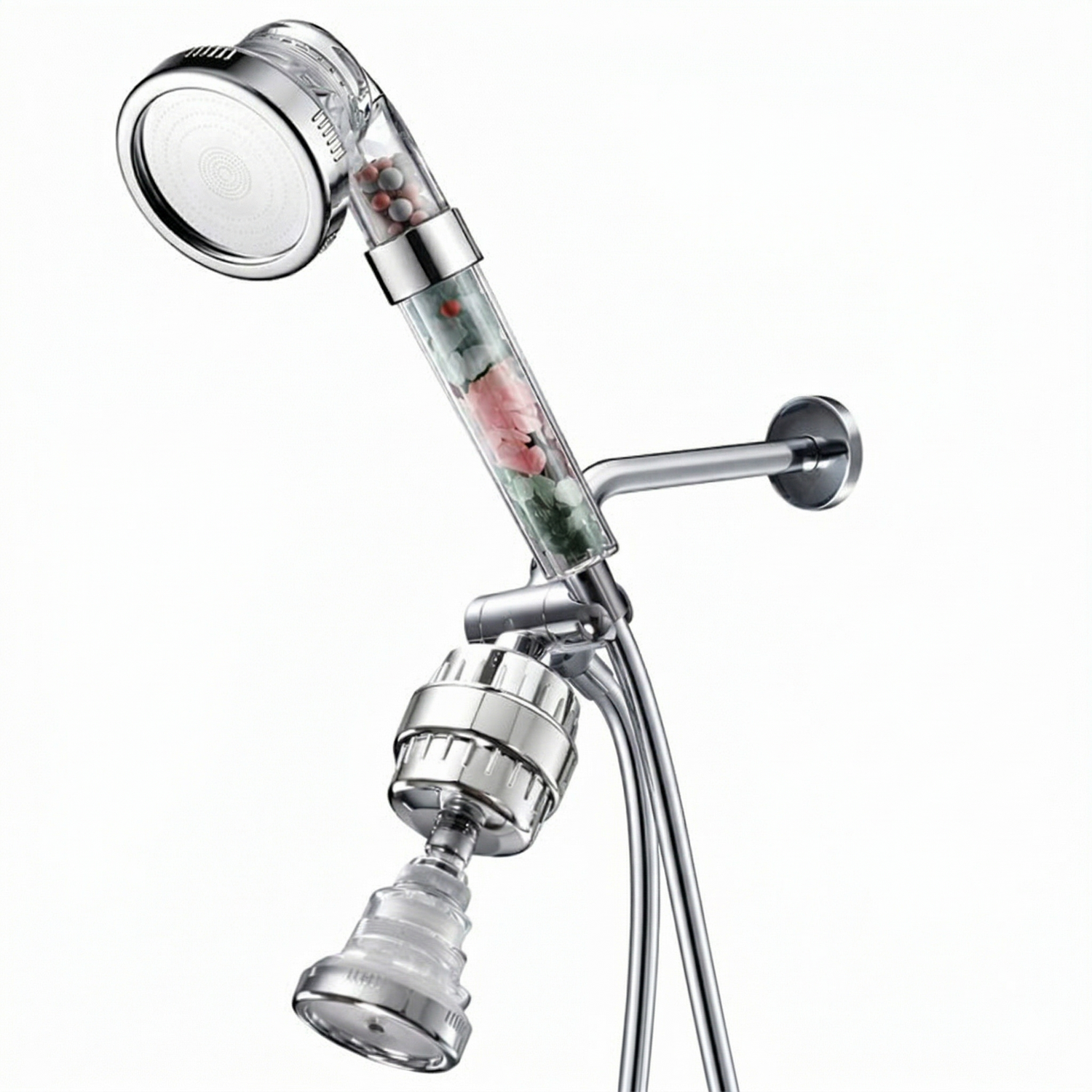 MineralStream Chakra Dual Shower System front view